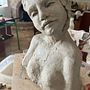 Scultura busto. Een project van Beeldhouwwerk van Daniela Caporro - 26.09.2022
