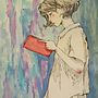 The Red Book "Circa 2016" . Ilustrație tradițională de Juan Buret - 09.28.2022