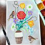 My project for course: Floral Illustration with Gouache Paint . % Hayley Thea Ittmann tarafından hazırlanan Dijital İllüstrasyon, Botanik İllüstrasyon, Ve Guaj Boyama projesi - 10.30.2022