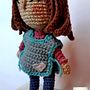 Seño Graciela. Regalo del día del maestro.. Mi propio patrón. . Seni, Kerajinan, Desain Mainan, Seni Serat, Merenda, Amigurumi, Dan Desain Tekstil proyek oleh Celeste Krapacher - 11.04.2022