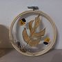 Il mio progetto del corso: Ricamo su tulle con piante e fiori naturali. Un proyecto de Bordado, DIY, Diseño floral, vegetal y Diseño textil de nicoletta_casadei_lelli - 10.11.2022