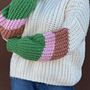 Mi proyecto del curso: Crochet: crea prendas con una sola aguja. Un progetto di Fashion design, Fiber Art, DIY, Uncinetto e Textile Design di abigail nolasco - 14.11.2022