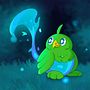 My project for course: Illustrating Fantastical Animals with Procreate . Ilustrație tradițională, Design de caractere, Desen, Ilustrație digitală, Storytelling și Narrativ de diegorgart - 11.21.2022