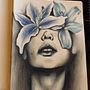 Mi proyecto del curso: Retrato creativo en claroscuro con lápiz. Un proyecto de Ilustración tradicional, Dibujo a lápiz, Dibujo de Retrato, Dibujo artístico y Dibujo con lápices de colores de Rebecca Angelina Fernández - 17.11.2022