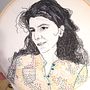 My project for course: Creation of Embroidered Portraits. Un progetto di Ricamo e Textile Design di Lýdie Obermannová - 06.12.2022