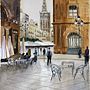 Mi proyecto del curso: Paisajes urbanos en acuarela. Projekt z dziedziny  Sztuki piękne, Malowanie akwarelą i  Rysunek architektoniczny użytkownika capago19 - 13.12.2022