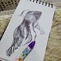 My project for course: Sketchbook Illustration with Pen: Embracing Mistakes. Esboçado, Desenho, Sketchbook e Ilustração com tinta projeto de sweetart660 - 31.12.2022