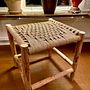 My first Danish Cord stool is ready. Furniture Design, and Making project by ulrikathureson - 01.04.2023