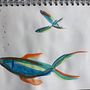 My project for course: Creative Watercolor Sketching for Beginners . Ilustrație tradițională, Schițe, Creativitate, Desen, Pictură în acuarelă și Caiet de schițe de Laura Borrowdale - 01.05.2023