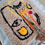 Mi proyecto del curso: Punch needle para el diseño de alfombras. Un progetto di Design di accessori, Artigianato, Ricamo, Interior Design, Punch needle e Textile Design di Lilia Iglesias - 06.01.2023