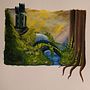 My project for course: Fantasy Landscapes with Watercolor & Gouache . Arte plastice, Pictura, Pictură în acuarelă, Ilustrație naturalistă și Pictură cu guașă de Ann Bakken - 01.12.2023