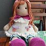 Mi proyecto del curso: Elaboración de muñecas amigurumi románticas Ein Projekt aus dem Bereich Handwerk, Spielzeugdesign, Weben, Crochet, Amigurumi und Textildesign von Laura Martínez Pérez - 07.01.2023