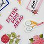 Minha loja de Adesivos. Ilustração tradicional, e Lettering digital projeto de Erica Souza - 25.01.2023