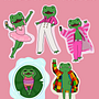 Mi proyecto del curso: Ilustración kawaii: crea personajes encantadores. Traditional illustration, and Character Design project by Dulce Daniela Guzmán Miranda - 02.07.2023