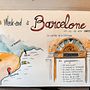  Carnet de voyage Barcelone . Een project van  Tekening, Aquarelschilderen, Sketchbook,  Illustratie met inkt y Tekenen met kleurpotloden van Anne-Marie FOURNIER - 14.02.2023