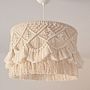 My project for course: Macramé Lamp Design. Arts, Crafts, Interior Decoration, Fiber Arts, Macramé, and Textile Design project by jana_nestinova - 02.21.2023