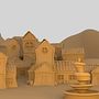 Mi escenario. 3D, 3D Modeling, and 3D Design project by Eleazar Tzontecomani - 02.20.2023