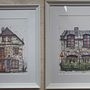 My project for course: Expressive Architectural Sketching with Colored Markers. Sketching, Drawing, Architectural Illustration, Sketchbook & Ink Illustration project by Joachim Kowalski - 03.10.2023