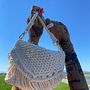 Mi proyecto del curso: Macramé: nudos básicos y complejos. Un projet de Création d'accessoires, Design d'intérieur, Décoration, Art textile, Macramé , et Design textile de muytati - 19.03.2023