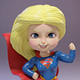 Supergirl chibi Ein Projekt aus dem Bereich 3D, Design von Figuren, Bildbearbeitung, Skulptur, Comic, 3-D-Modellierung und Design von 3-D-Figuren von Fanor Alexis Montaño Garcia - 28.02.2023