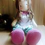 Mi proyecto del curso: Elaboración de muñecas amigurumi románticas. Arts, Crafts, To, Design, Fiber Arts, Crochet, Amigurumi, and Textile Design project by luciav_1222 - 03.27.2023