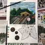 Meu projeto do curso: Caderno de viagem em aquarela - Gramado Ein Projekt aus dem Bereich Traditionelle Illustration, Malerei, Bleistiftzeichnung, Zeichnung, Smartphonefotografie, Produktfotografie, Aquarellmalerei, Artistische Zeichnung, Botanische Illustration, Fotografie für Instagram, Architektonische Illustration, Sketchbook und Blumen- und Pflanzendesign von Emanuelle Dias - 08.07.2023