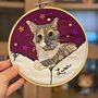 My project for course: Embroidered Pet Portraits: The Thread Painting Technique. Un progetto di Ricamo, Illustrazione naturalistica e Textile Design di Steph Auteri - 07.04.2023