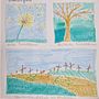 Mein Abschlussprojekt für den Kurs: Illustriertes Tagebuch: Tägliche bewusste Übung. Projekt z dziedziny  Sztuki piękne, Sketching, Kreatywność,  Rysunek i Sketchbook użytkownika heidi_kuelheim - 17.04.2023