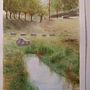 Mi proyecto del curso: Paisajes naturales en acuarela. Fine Arts, Painting, and Watercolor Painting project by inasan - 04.21.2023