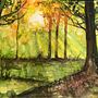 🌳 luminoso. Un progetto di Illustrazione tradizionale di malamairechrystel - 26.04.2023