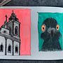 Mein Abschlussprojekt für den Kurs: Skizzenbuch für Anfänger: Zeichne deine Umgebung. Un proyecto de Ilustración tradicional, Bocetado, Creatividad, Dibujo y Sketchbook de wolf_jana - 01.05.2023