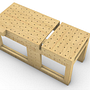 TABLE. Un progetto di Design e creazione di mobili, 3D e Modellazione 3D di Livio Cioffi - 05.05.2023