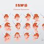 Fawn. Ilustração tradicional projeto de Shannon Curran - 06.05.2023