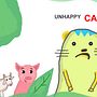 Unhappy Cat - first project of my drawing. Here are what I could do in my final project.. Un projet de Illustration traditionnelle, Conception éditoriale, Dessin, Storyboard, Illustration jeunesse, Narration , et Album illustré de Haly Kann - 07.05.2023