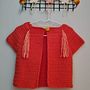 Meu projeto do curso: Top-down: roupas de crochê sem costura. Fashion Design, Fiber Arts, DIY, Crochet, and Textile Design project by bio_cristhiane - 05.16.2023