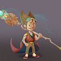 Il mio progetto del corso: Character design con Procreate: crea personaggi di fantasia . Ilustrație tradițională, Design de caractere, Ilustrație digitală, Desen digital și Pictură digitală de moncadarussel - 05.19.2023
