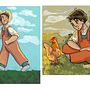 Meu projeto do curso: Design de personagens para animação com Photoshop. Animation, Character Design, and Character Animation project by Ana Letícia Silva - 05.22.2023
