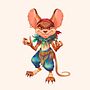 Pirate Richie - Personl project from The Domestika course . Design, Traditional illustration, Character Design, Fine Arts, Painting, Sketching, Creativity, Drawing, Digital Illustration, Concept Art, and Game Design project by loyhiri - 05.25.2023