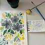 Mi proyecto del curso: Acuarela floral: conecta con la naturaleza Ein Projekt aus dem Bereich Traditionelle Illustration, Malerei, Aquarellmalerei und Botanische Illustration von Olga Zamora Wilson - 19.06.2023