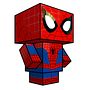 Cubeecraft Spider-Man! Into the Spider-Verse. Un progetto di Design, Papercraft e Illustrazione vettoriale di Jonathan Martins Ferro - 28.06.2023