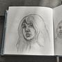 Mi proyecto del curso: Sketchbook de retrato: explora el rostro humano. Un proyecto de Bocetado, Dibujo, Dibujo de Retrato, Dibujo artístico y Sketchbook de xavo_4 - 20.07.2023