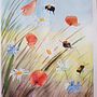 My project for course: Illustrating the Natural World with Watercolor and Charcoal. Projekt z dziedziny Trad, c, jna ilustracja,  Malarstwo, Ilustracja naturalist i czna użytkownika lena_hagglof - 27.07.2023