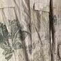 Mein Abschlussprojekt für den Kurs: Botanischer Druck auf Stoff und Papier. Un progetto di Artigianato, Fashion design, DIY, Tintura tessile, Stampa tessile e Textile Design di Christina Lange - 27.07.2023