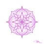 Mandala con Procreate. Projekt z dziedziny Tradycyjna ilustracja użytkownika fioreipad19 - 11.08.2023