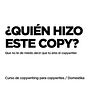 Mi proyecto del curso: Copywriting para copywriters . % Iliak Urquizú tarafından hazırlanan Reklamcılık, Metin, azarlığı, Hika, e anlatımı, Ve İletişim projesi - 08.14.2023
