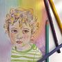 Finished project by Yaizadoodles . Desen, Desen de portret, Caiet de schițe și Desen în creion colorat de Yaiza - 07.30.2023