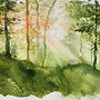 My project for course: Dreamy Watercolor Landscapes: Paint with Light . Lukisan, Dan Lukisan Cat Air proyek oleh sophie_herbert - 09.12.2023