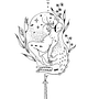 Final project: Ode to Past Lives Ein Projekt aus dem Bereich Design, Traditionelle Illustration, Kreativität, Bleistiftzeichnung, Zeichnung und Tattoodesign von Lakan Ubaya Nagsalad - 12.09.2023