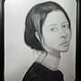 Mi proyecto del curso: Retrato realista con lápiz de grafito . Ilustrație tradițională, Arte plastice, Schițe, Desen în creion, Desen, Desen de portret, Desen realist, Desen artistic și Figura Desen de offaceblack - 10.07.2023