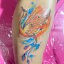 Mi proyecto del curso: Técnicas de tatuaje estilo acuarela: arte sobre piel. Traditional illustration, Painting, Watercolor Painting, and Tattoo Design project by Tatiana Ordóñez - 10.16.2023